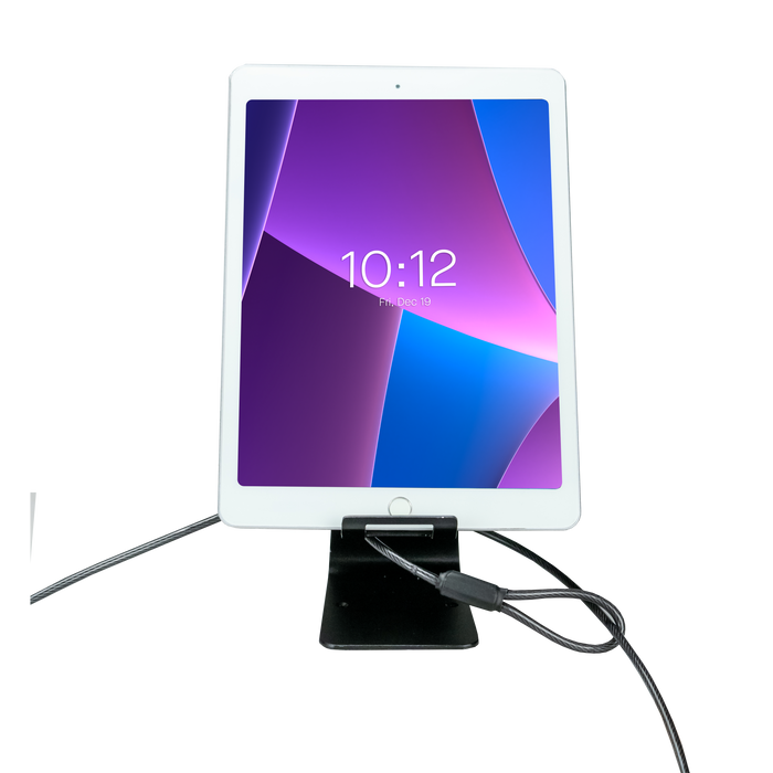 Tablet Security Kiosk Kit with Display Stand and Locking Cable CTA