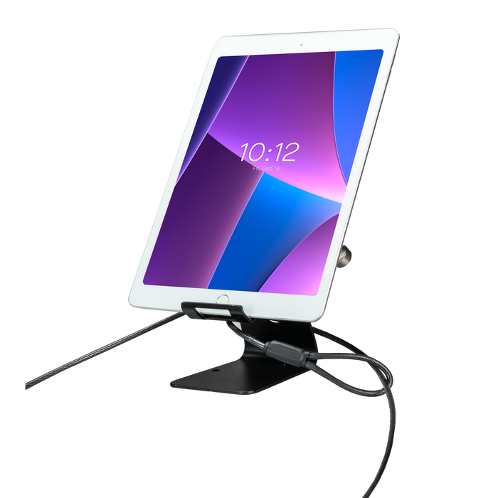 Tablet Security Kiosk Kit with Display Stand and Locking Cable CTA