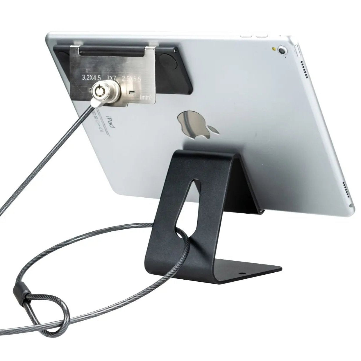 Tablet Security Kiosk Kit with Display Stand and Locking Cable