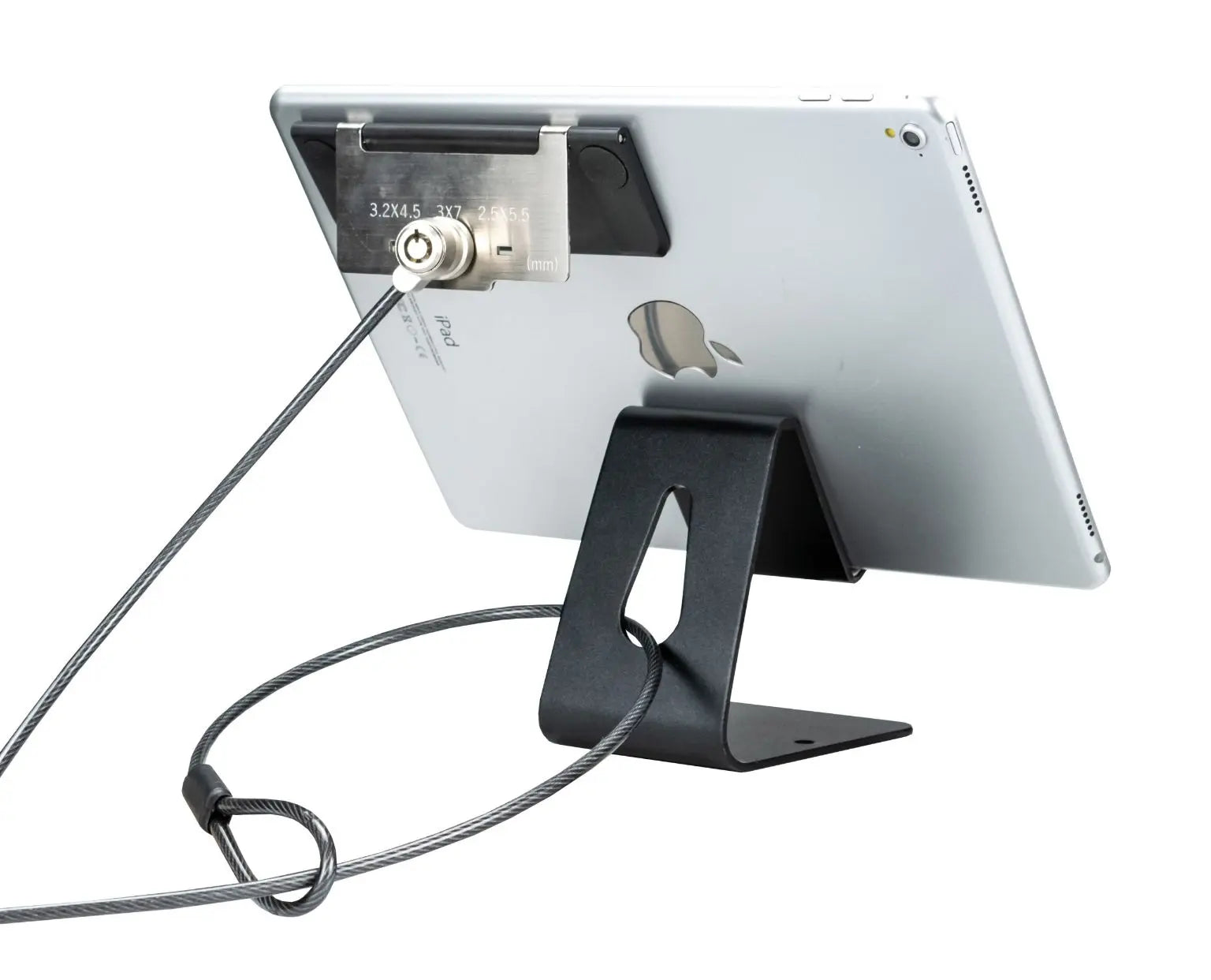 Tablet Security Kiosk Kit with Display Stand and Locking Cable