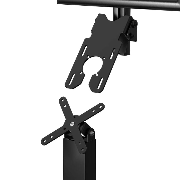 Thin Profile Graphic Sign Floor Stand w/ Security Enclosure CTA DIGITAL