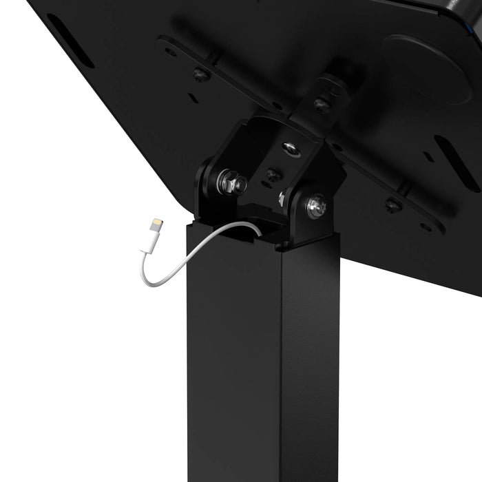 Thin Profile Graphic Sign Floor Stand w/ Security Enclosure CTA DIGITAL