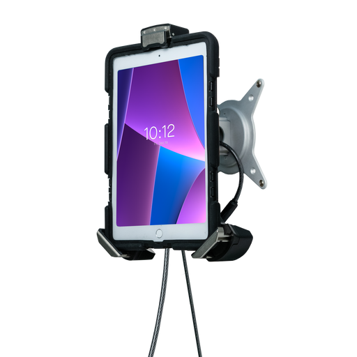 Tri-Grip Tablet Security Clasp w/ Quick-Connect VESA Mount CTA