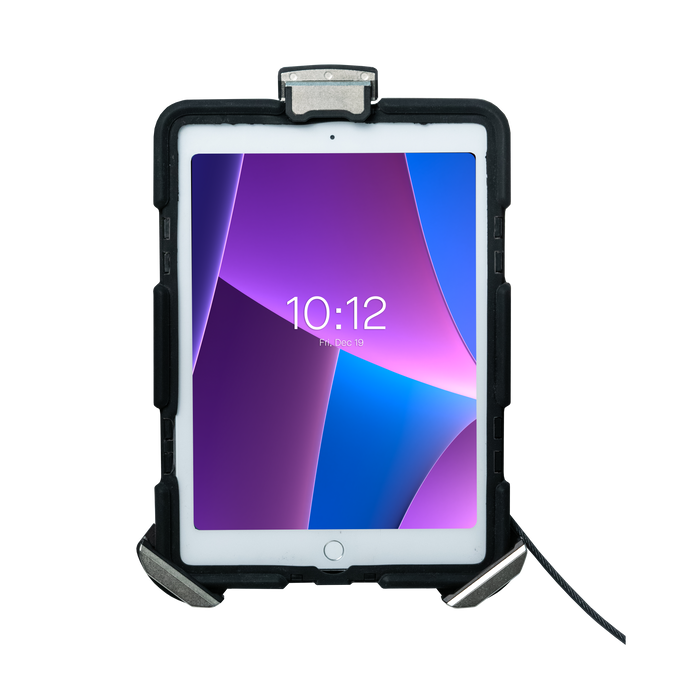 Tri-Grip Tablet Security Clasp w/ Quick-Connect VESA Mount CTA