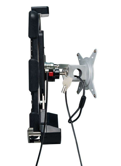 Tri-Grip Tablet Security Clasp w/ Quick-Connect VESA Mount CTA