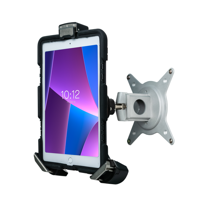 Tri-Grip Tablet Security Clasp w/ Quick-Connect VESA Mount CTA