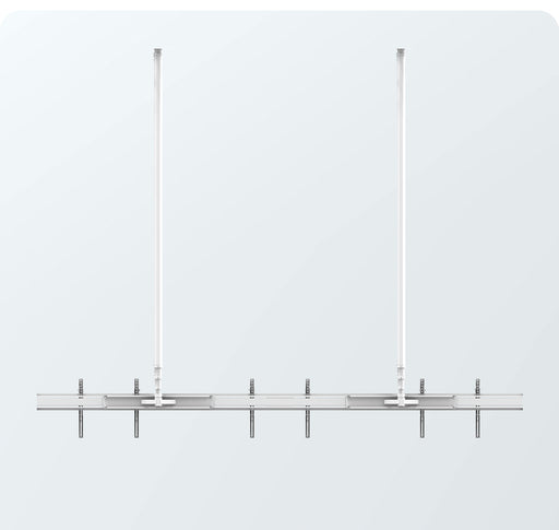 Triple Screen Telescoping Ceiling Dual Pole Mount CTA DIGITAL