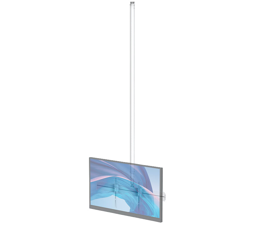 Triple Screen Telescoping Ceiling Dual Pole Mount