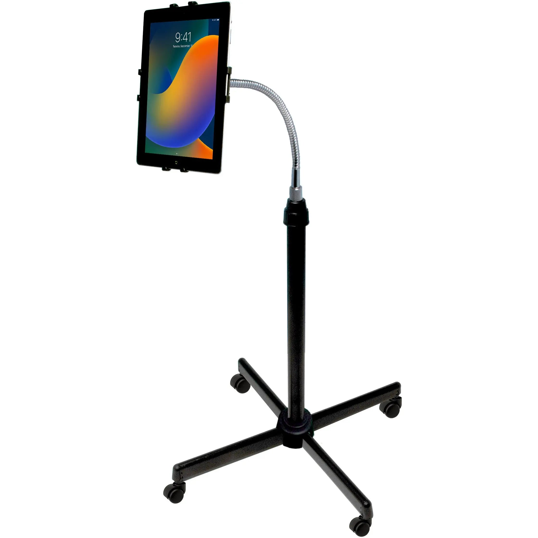 Universal Height-Adjustable Gooseneck Floor Stand