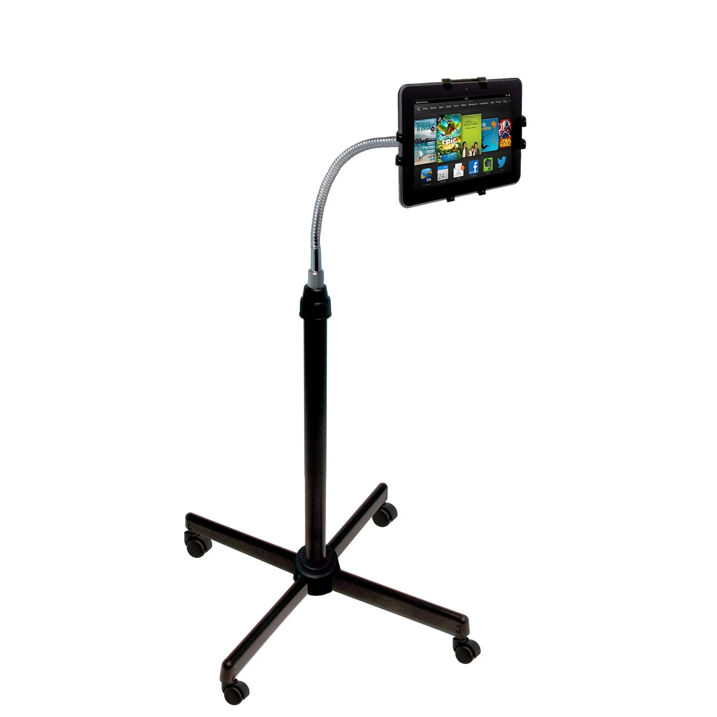 Universal Height-Adjustable Gooseneck Floor Stand