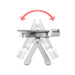 Full Rotation Desk Mount w/ Universal Security Holder CTA DIGITAL
