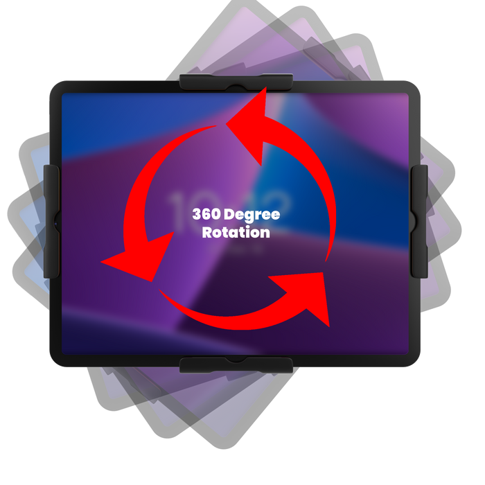 Universal Security Tablet Holder W/ VESA Plate CTA