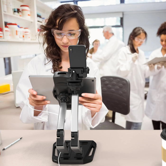 Universal Tablet and Phone Adjustable Desk Mount CTA DIGITAL
