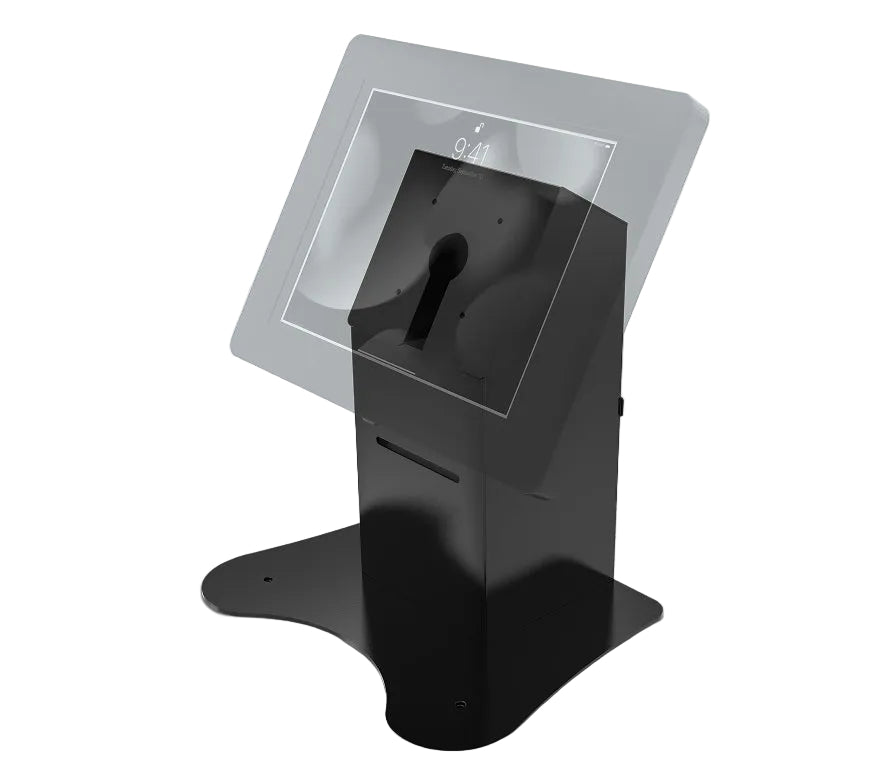 VESA Compatible Desk Mount w/ Printer Shelf Compartment CTA DIGITAL