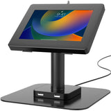 VESA Compatible Desk Mount with USB Ports and Cable Routing