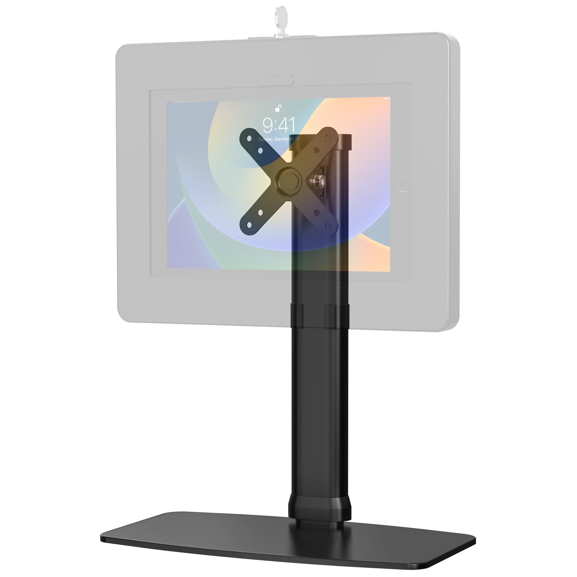 VESA Compatible Desk Stand w/ Height Adjustable Pole CTA DIGITAL