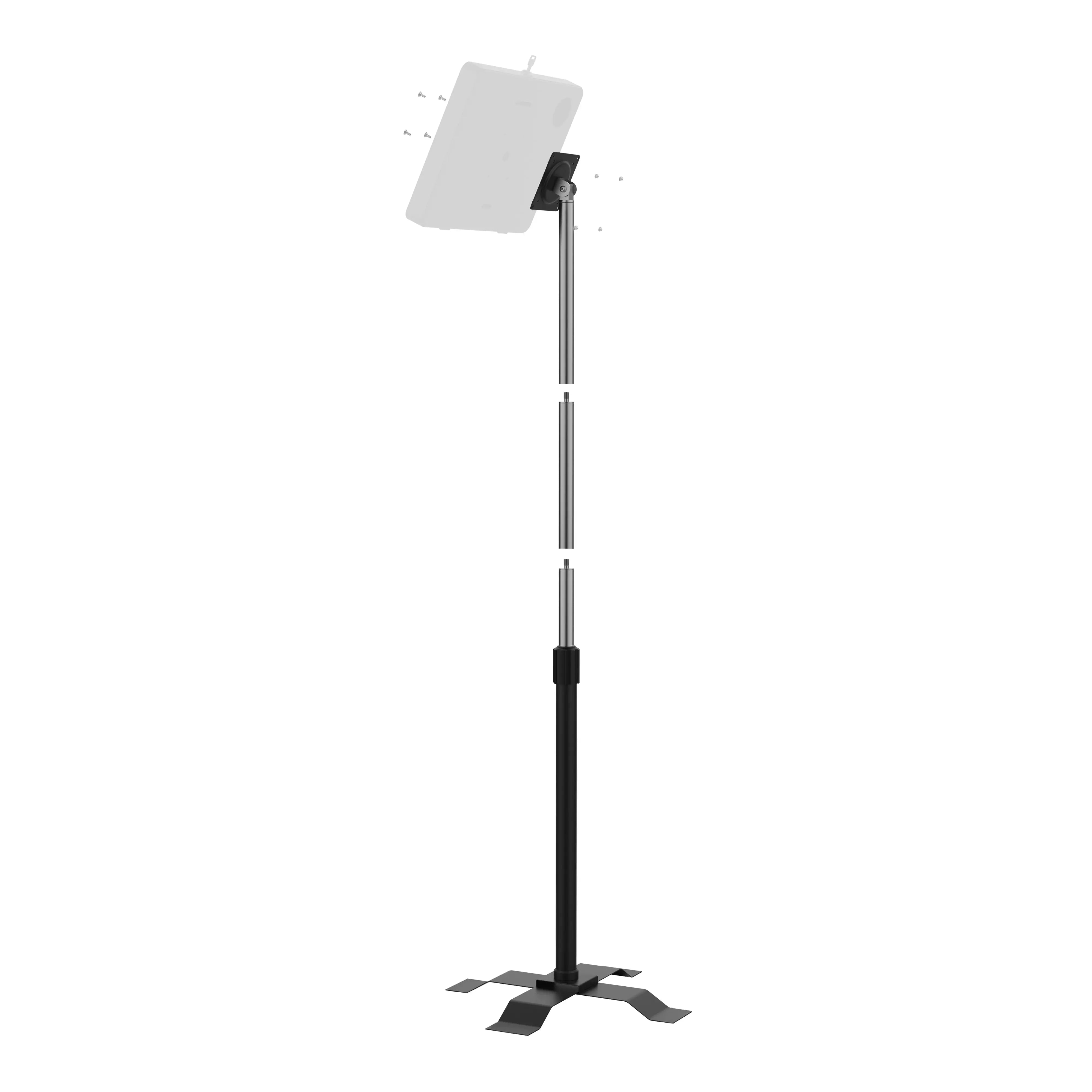 VESA-Compatible, Height-Adjustable Floor Stand