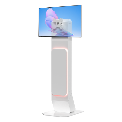 VESA Floor Stand Kiosk with LED Lights CTA DIGITAL