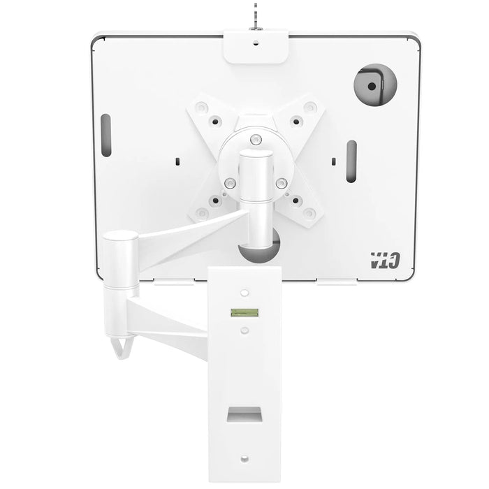 VESA Wall Mount Arm with Enclosure (White) CTA DIGITAL