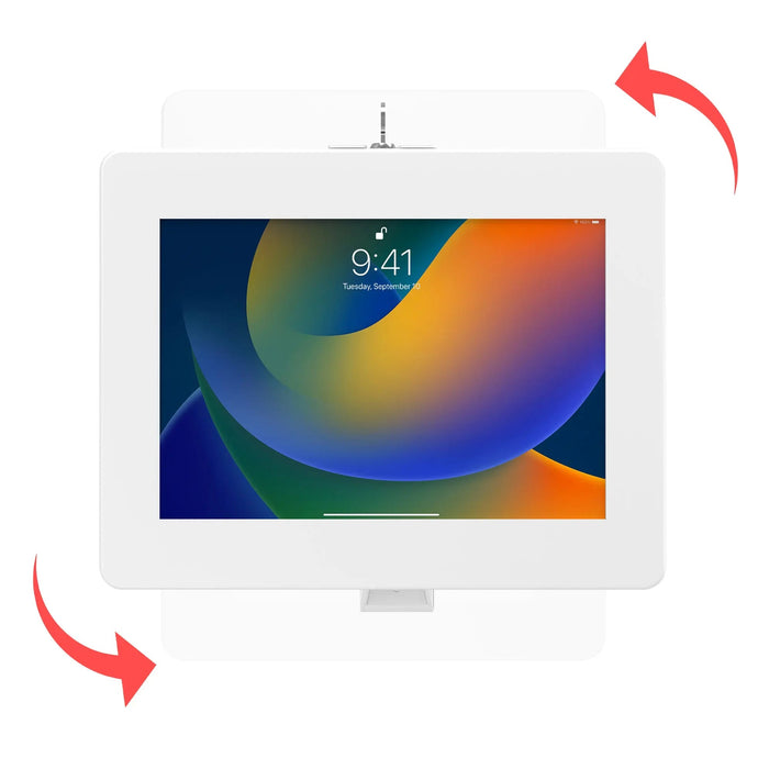 VESA Wall Mount Arm with Enclosure (White) CTA DIGITAL