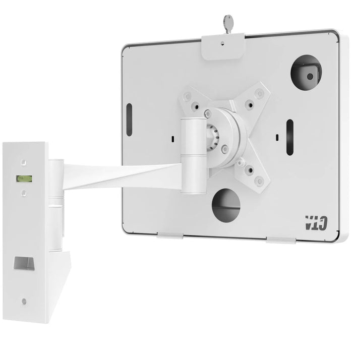 VESA Wall Mount Arm with Enclosure (White) CTA DIGITAL