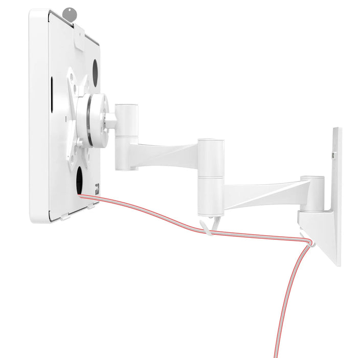 VESA Wall Mount Arm with Enclosure (White) CTA DIGITAL