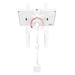 VESA Wall Mount Arm with Enclosure (White) CTA DIGITAL