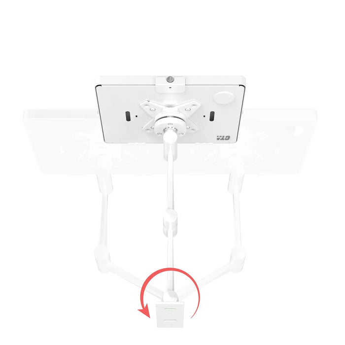 VESA Wall Mount Arm with Enclosure (White) CTA DIGITAL