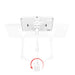 VESA Wall Mount Arm with Enclosure (White) CTA DIGITAL
