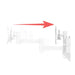 VESA Wall Mount Arm with Enclosure (White) CTA DIGITAL