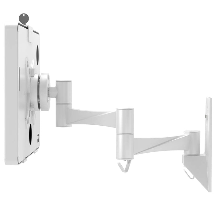 VESA Wall Mount Arm with Enclosure (White) CTA DIGITAL