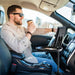 Vehicle Cup Holder Mount w/ Tray and Splash-Proof Magnetic Case for iPad 7-9th Gen, iPad Air 3, iPad Pro 10.5″ CTA DIGITAL