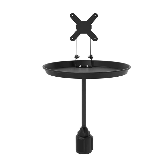 Vehicle Cup Holder VESA-Compatible Tablet Mount with Tray CTA DIGITAL