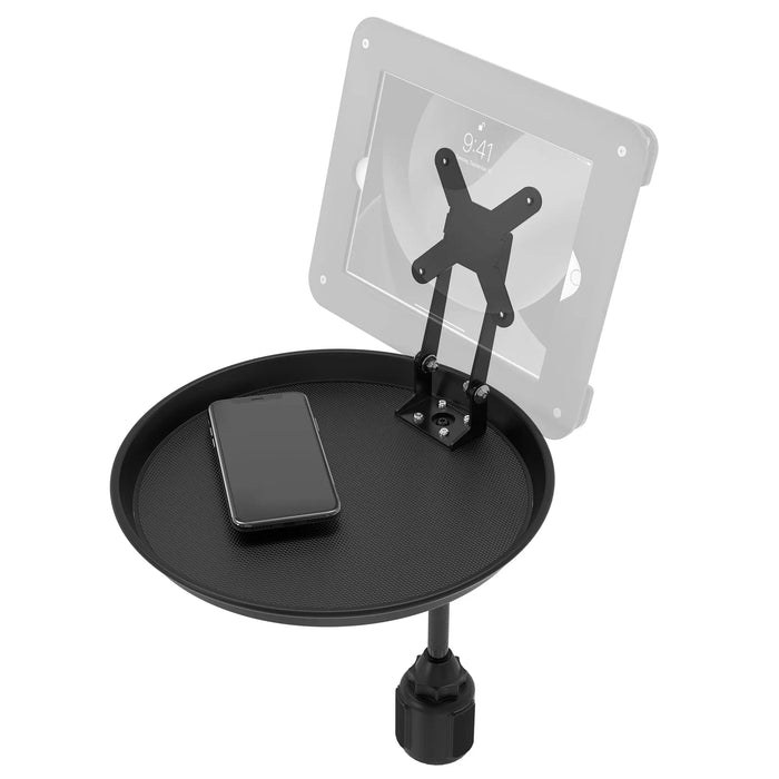 Vehicle Cup Holder VESA-Compatible Tablet Mount with Tray CTA DIGITAL