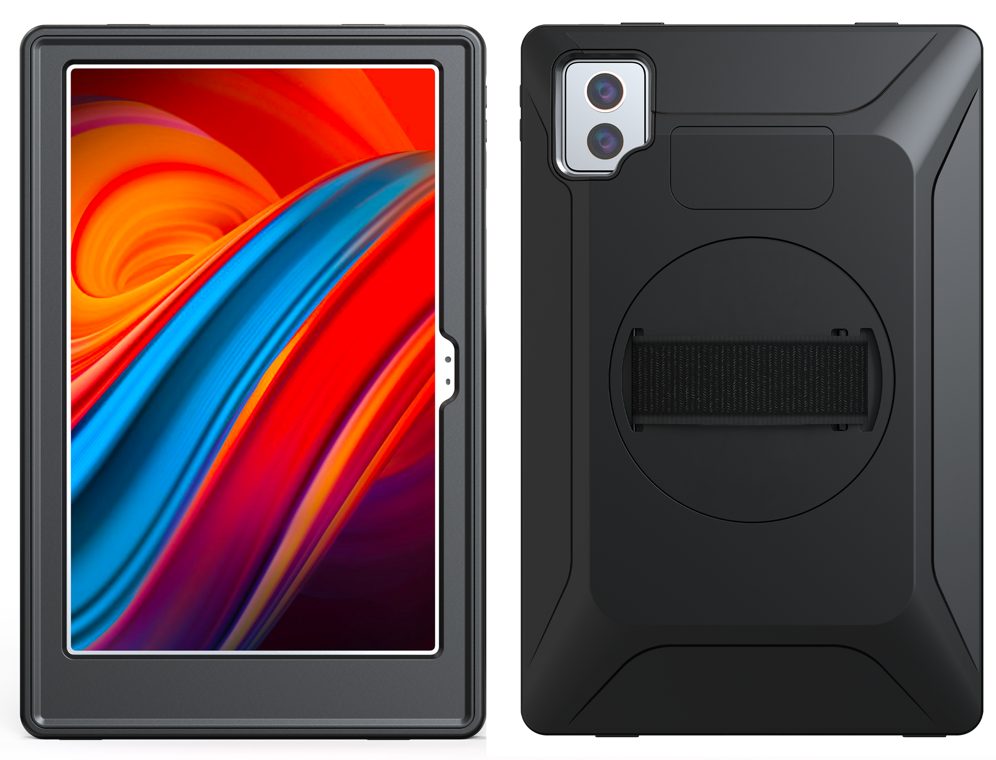 VersaGuard Magnetic Protective Tablet Case with USB-C Charging and Hand Strap CTA DIGITAL