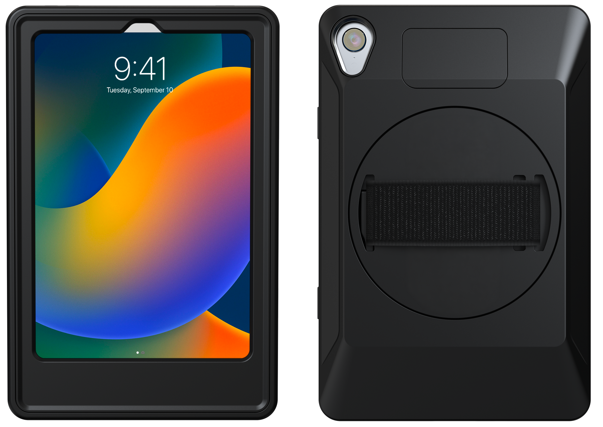 VersaGuard Magnetic Protective Tablet Case with USB-C Charging and Hand Strap CTA DIGITAL