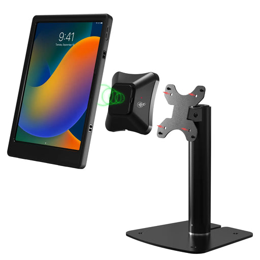 VersaGuard Smart Lock Charge I11 Case and Dock with Versatile 180 Degree Rotation Desk Mount CTA DIGITAL