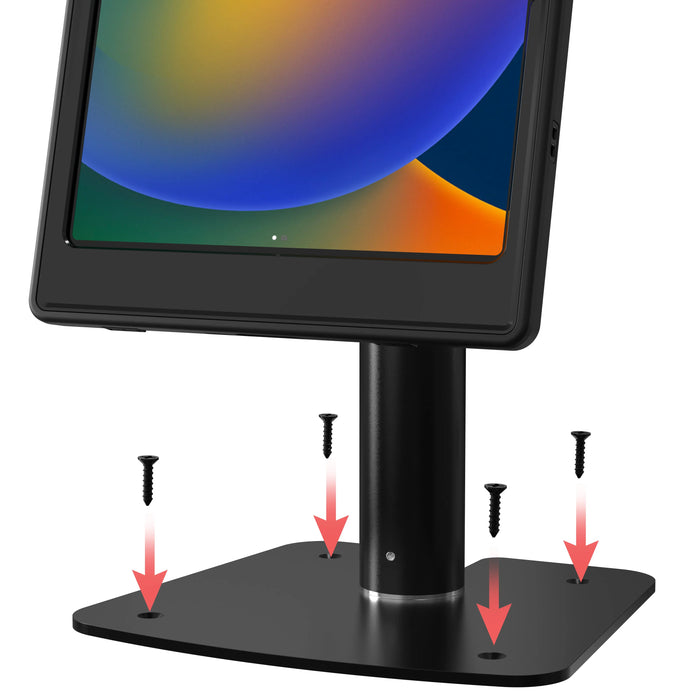 VersaGuard Smart Lock Charge I11 Case and Dock with Versatile 180 Degree Rotation Desk Mount CTA DIGITAL