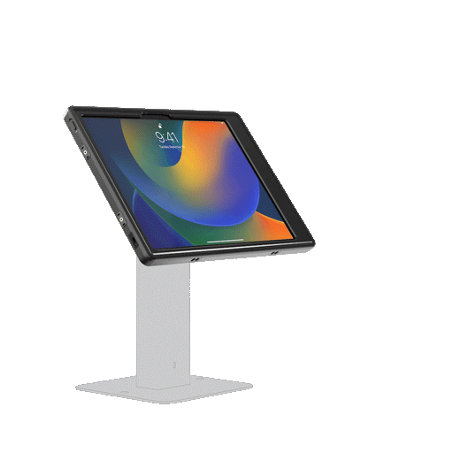 Rotating Sleek Desk Mount with VersaGuard Smart Lock Charging Dock and Case CTA DIGITAL