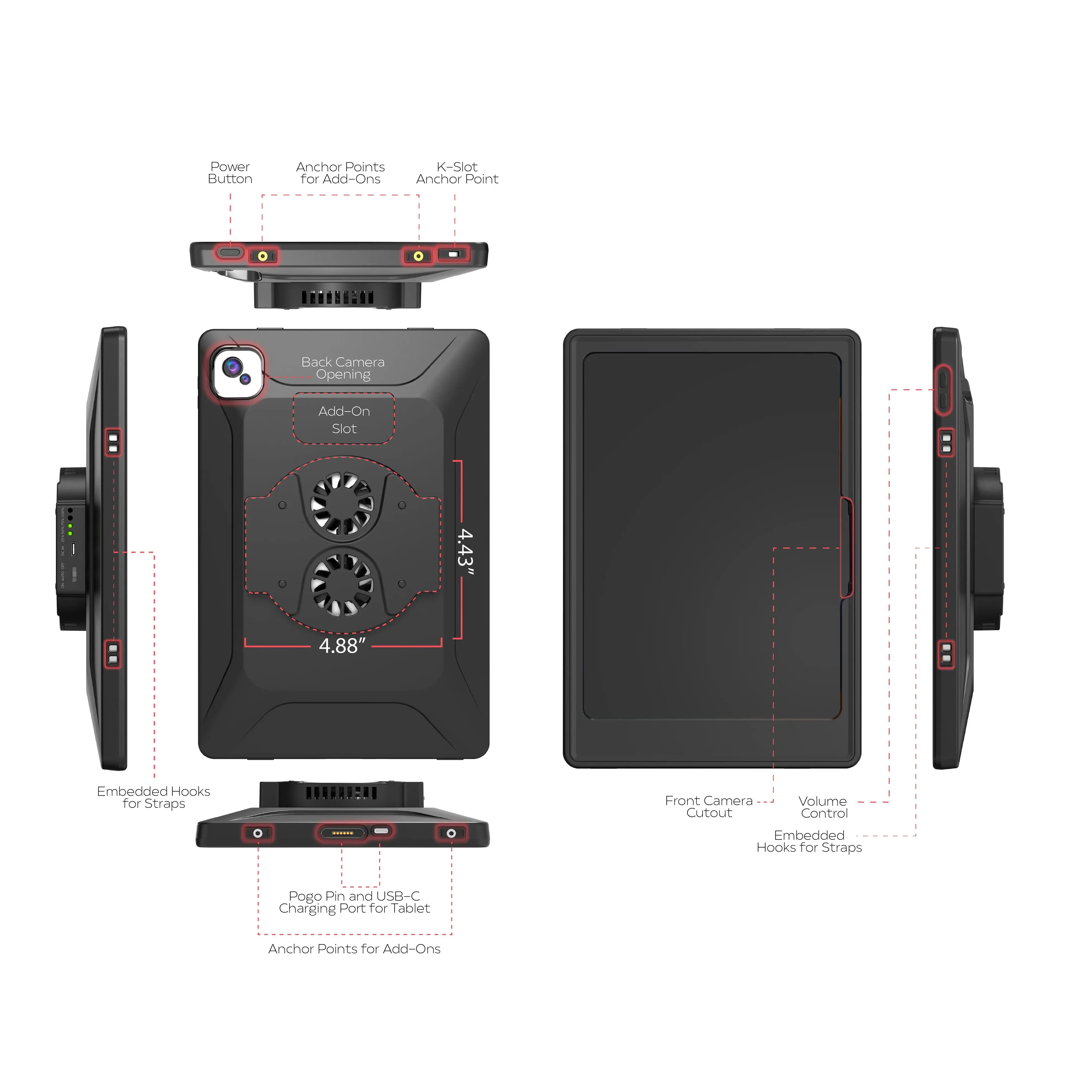 VersaGuard Thermoelectric Cooling Case for iPad 10th and 11th gen CTA DIGITAL