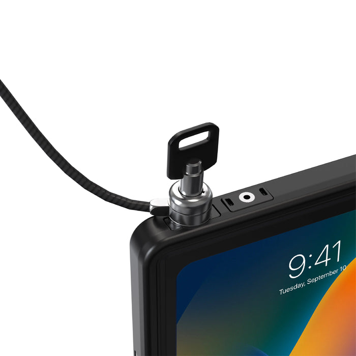 VersaGuard Twist Lock I11 Case and Dock with Flex Desk Clamp Mount CTA DIGITAL