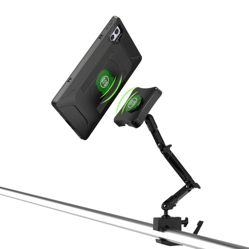 VersaGuard Twist Lock I11 Case and Dock with Flex Desk Clamp Mount CTA DIGITAL