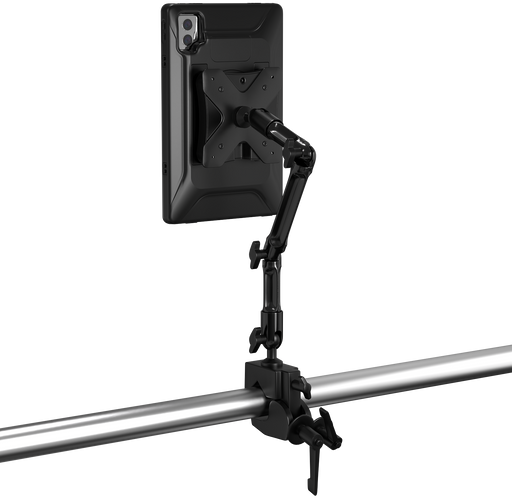 VersaGuard Twist Lock I11 Case and Dock with Flex Desk Clamp Mount CTA DIGITAL