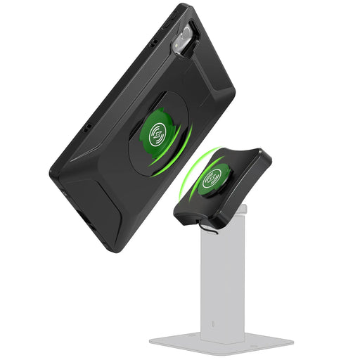 VersaGuard Twist Lock Protective Tablet Case and Dock with Wireless Inductive Charging for Lenovo K11 CTA DIGITAL