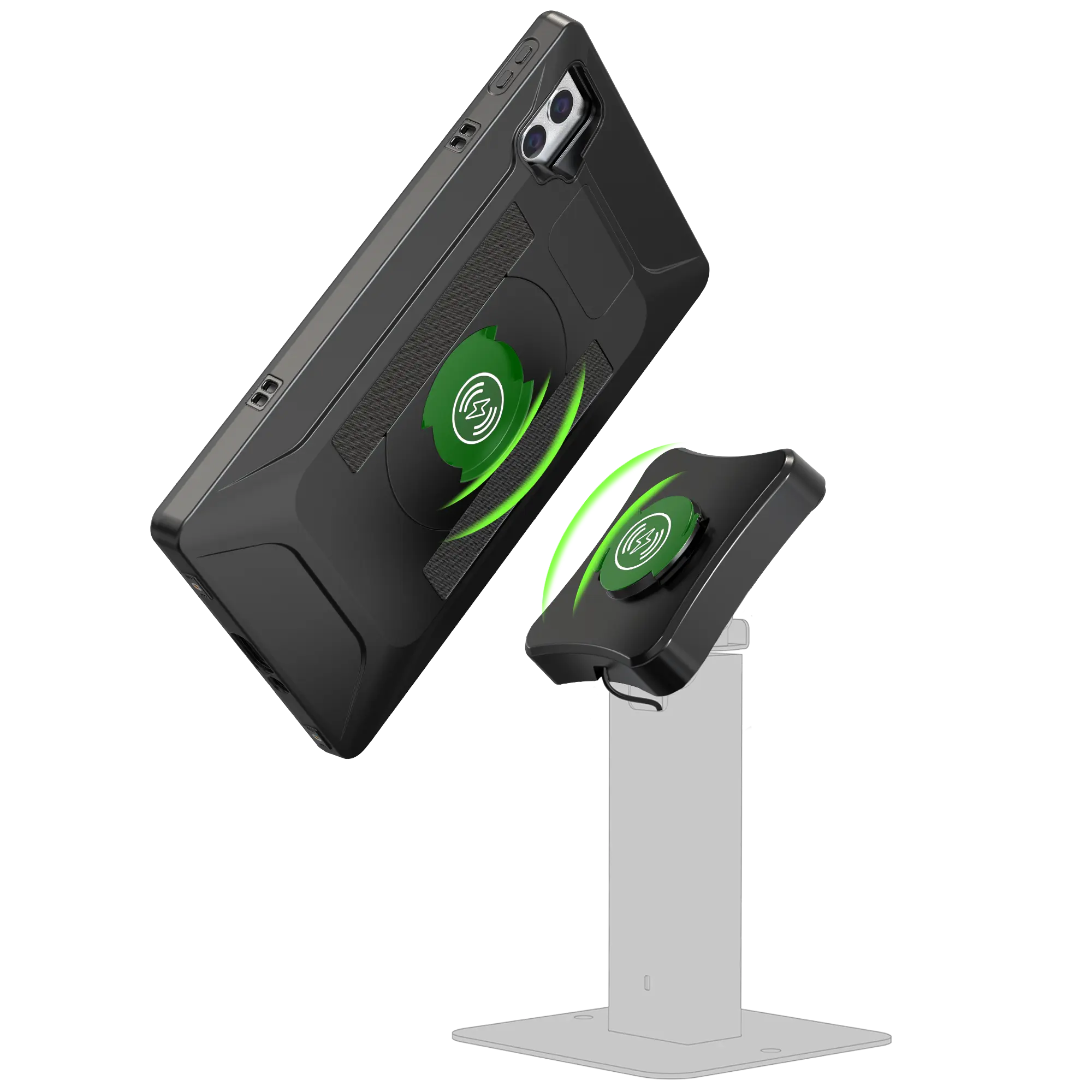 VersaGuard Twist Lock iPad Case with Dock & Wireless Inductive Charging for iPad 10.9-inch 10th Gen or iPad 11 (A16) CTA DIGITAL