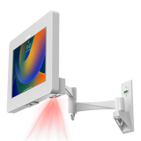 Wall Mount with Security Enclosure and Integrated Honeywell 2D Scanner (White)