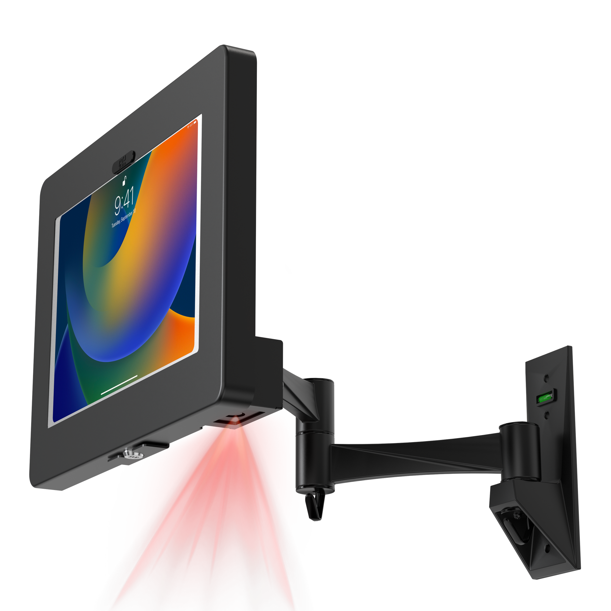 Wall Mount with Security Enclosure and Integrated Honeywell 2D Scanner CTA DIGITAL