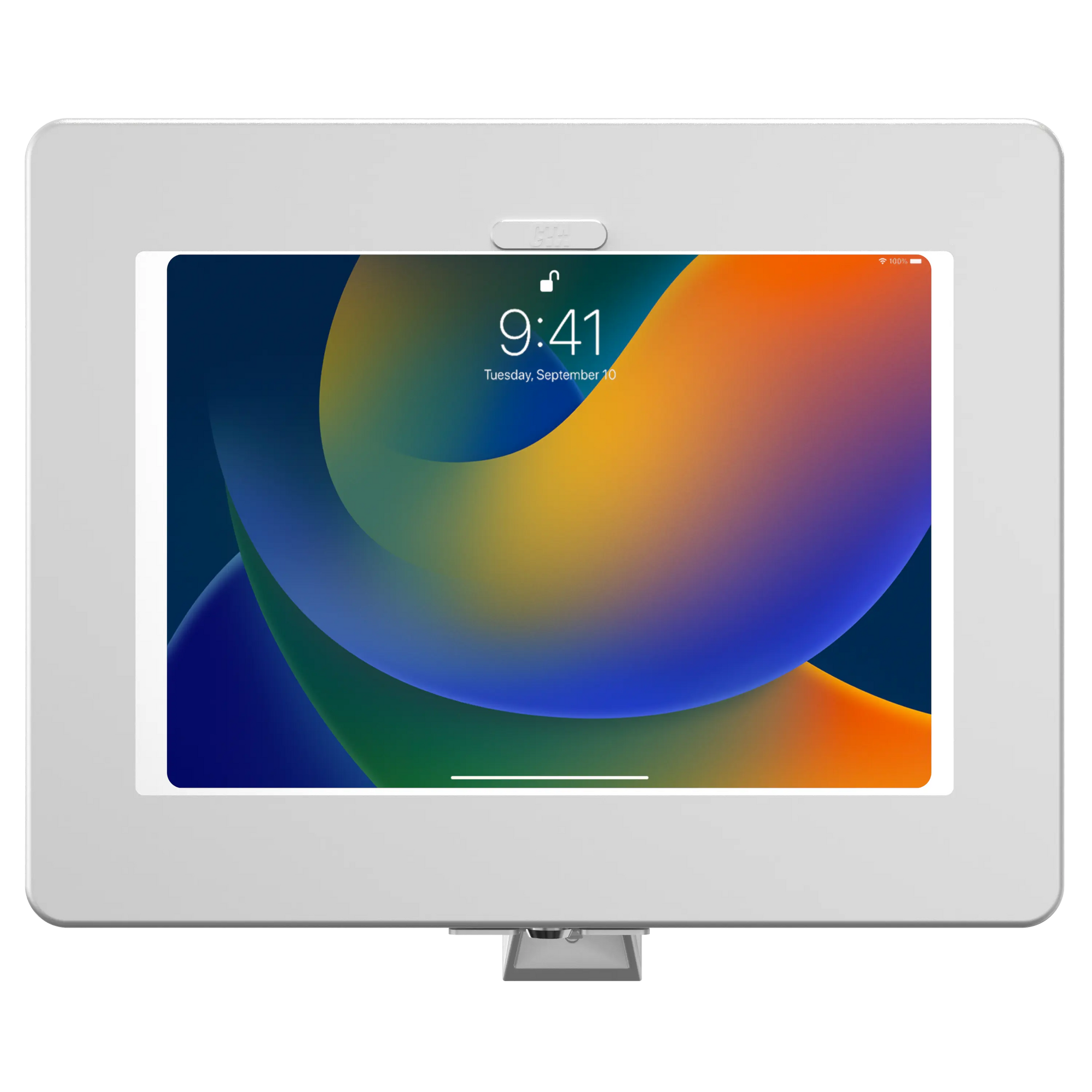 Wall Mount with Security Enclosure and Integrated Honeywell 2D Scanner (Black) CTA DIGITAL