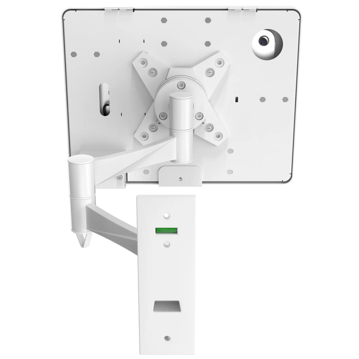 Wall Mount with Security Enclosure and Integrated Honeywell 2D Scanner (Black) CTA DIGITAL