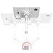 Wall Mount with Security Enclosure and Integrated Honeywell 2D Scanner (Black) CTA DIGITAL